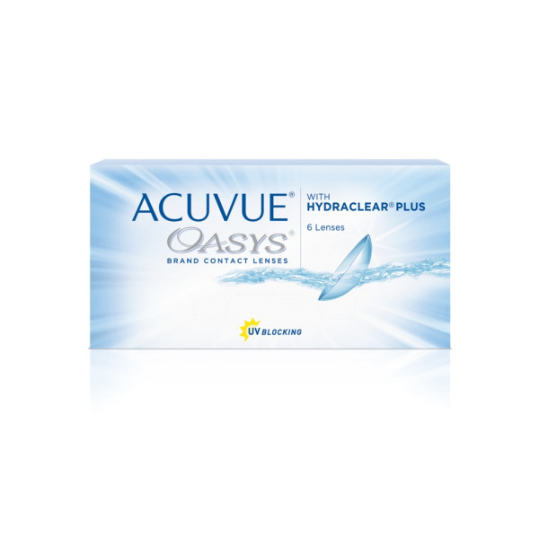Контактні лінзи Acuvue Oasys with HydraClear (6 шт./уп.)