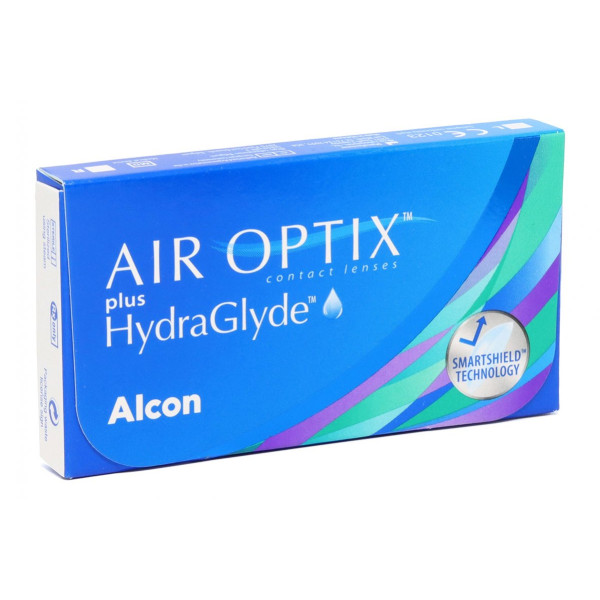 Контактні лінзи Air Optix plus HydraGlyde for Astigmatism(3 шт/уп)