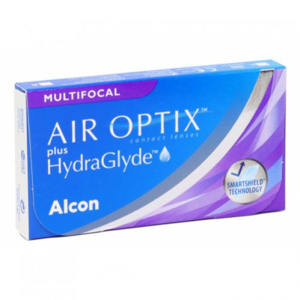 Контактні лінзи Air Optix plus HydraGlyde Multifocal (3 шт./уп.)