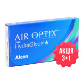 Контактные линзы Air Optix plus HydraGlyde (3 шт./уп.)