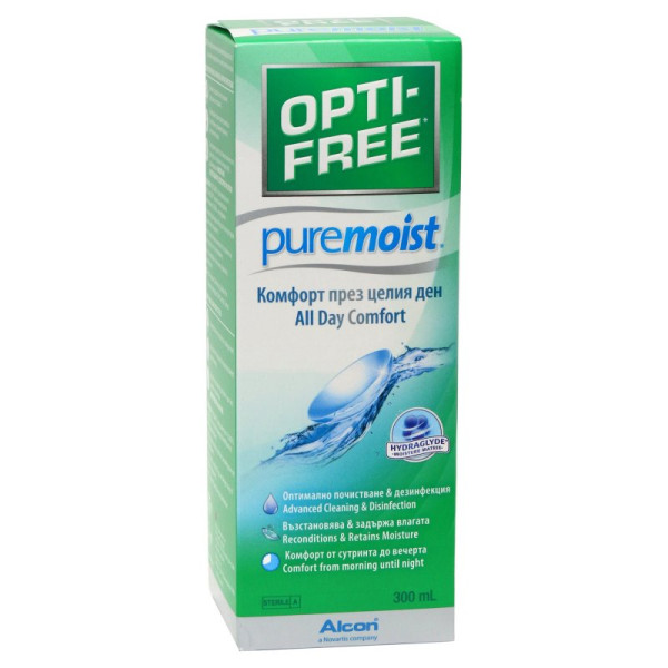 Раствор многофункциональный Opti-Free PureMoist 300 мл